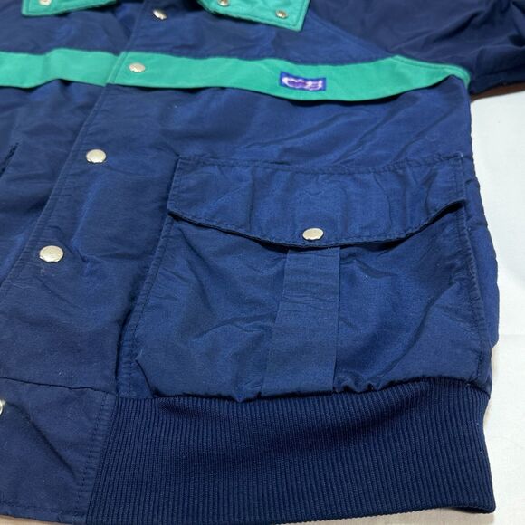 Vintage CB Sports Jacket with Pockets Men's Medium Lightweight Shell Windbreaker - Picture 6 of 9